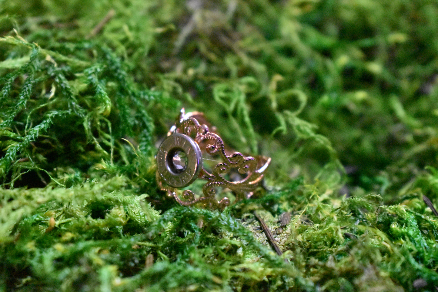 Filagree Bullet Ring