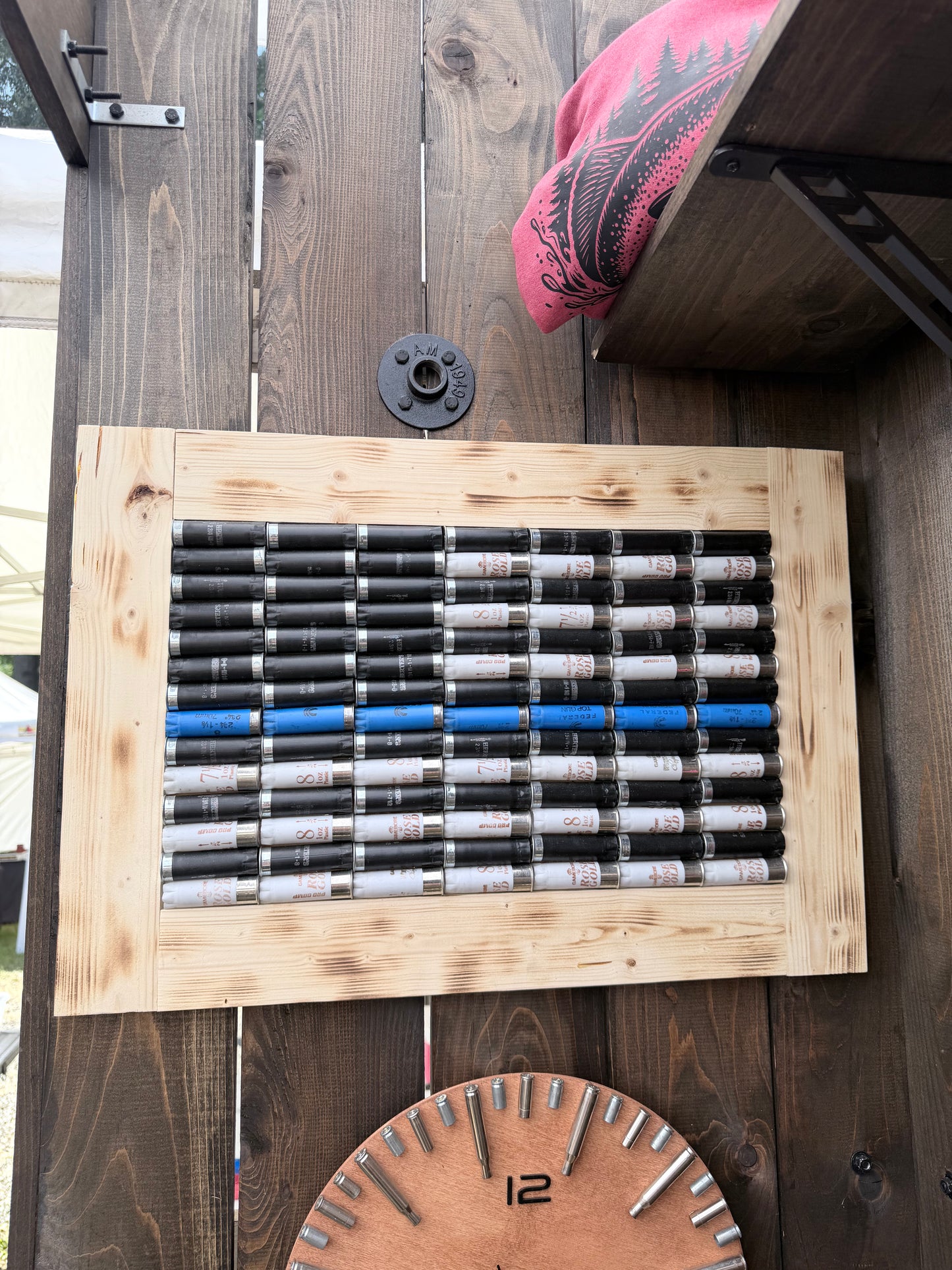 Shotgun shell American Flag